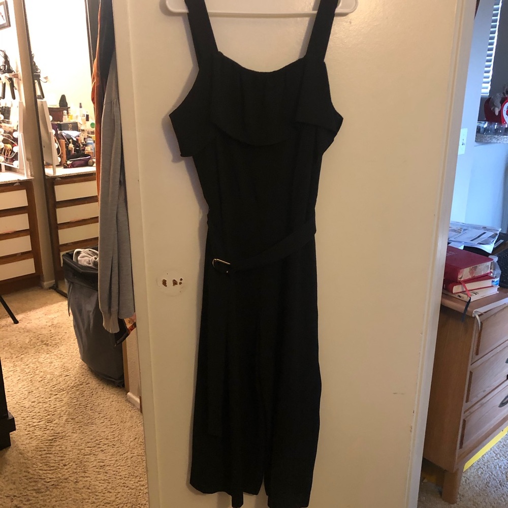 Calf length jumpsuit
